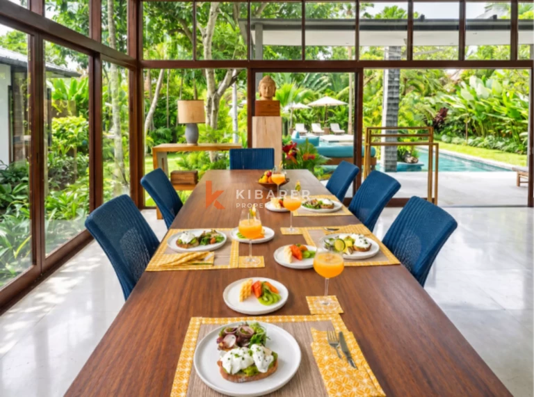 Understated Luxury Three Bedroom Villa with Sauna & Gym in Canggu