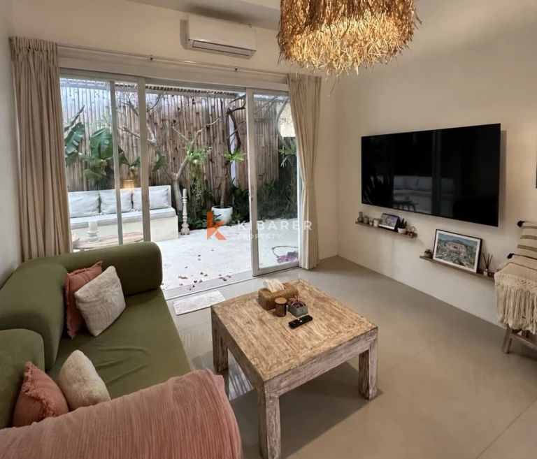 Relaxed Island Living in a Two Bedroom Villa with Dual Living Spaces in Berawa