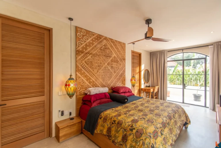 Ensuite bedroom in fully furnished villa, Umalas