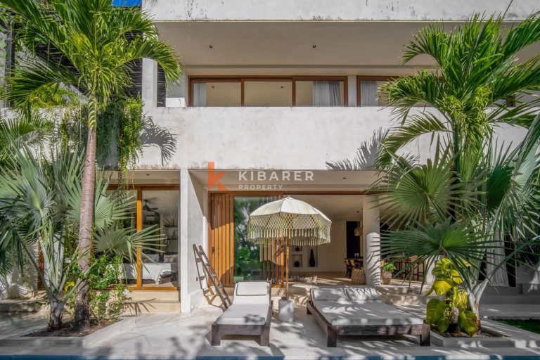 Bohemian-Chic Three Bedroom Villa with Rooftop Ocean and Sunset Views in Uluwatu