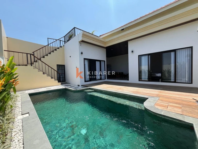Peaceful Two Bedroom Villa with Rooftop Field Views in Dawas Padonan