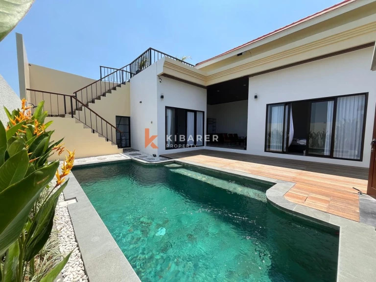 Peaceful Two Bedroom Villa with Rooftop Field Views in Dawas Padonan