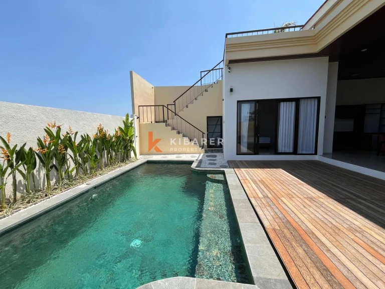 Peaceful Two Bedroom Villa with Rooftop Field Views in Dawas Padonan