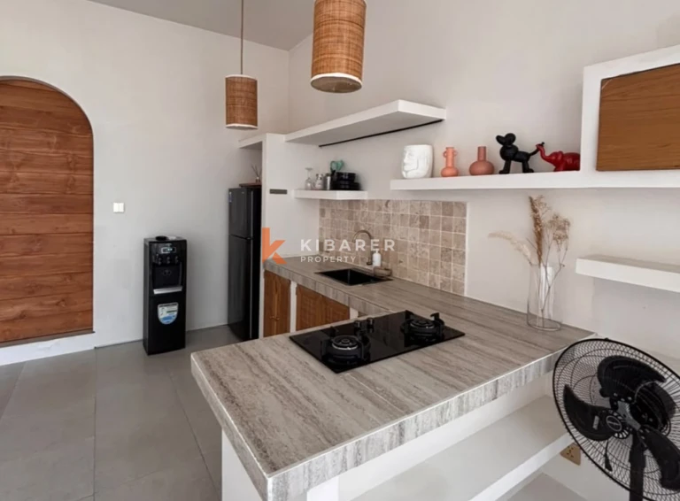 Villa Tropis Modern Satu Kamar Tidur dengan Kolam Renang Pribadi di Canggu