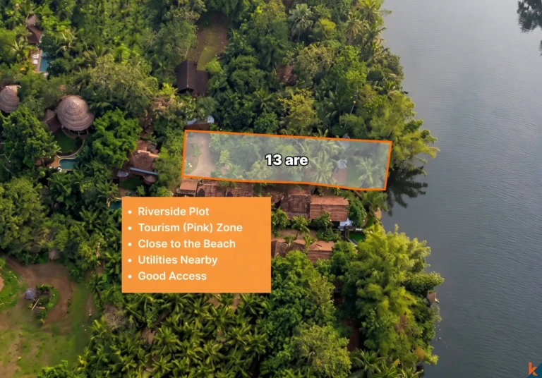 Terrain en bail emphytéotique idéal pour des projets de développement à Balian