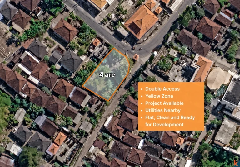 Excellente opportunité d'investissement foncier avec deux projets disponibles à North Pererenan