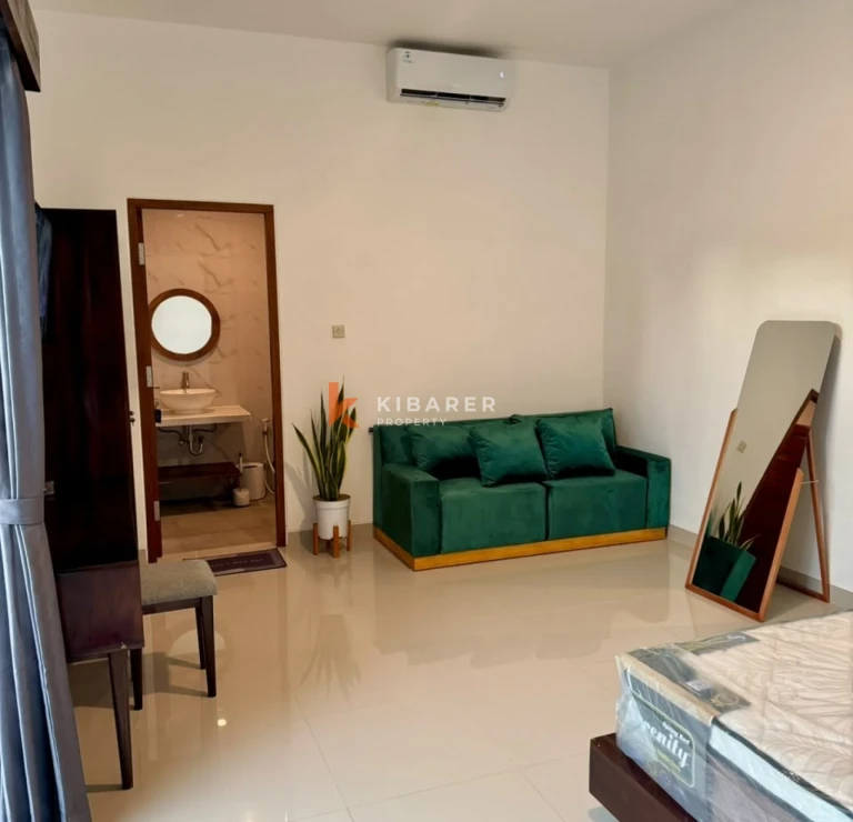 Modern Two-Bedroom Villa with Open Living and Private Pool in Kerobokan