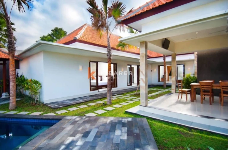 Charming Tropical Three Bedroom Villa with Open Style in Berawa